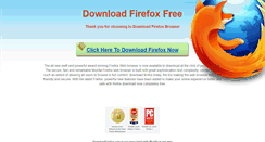 Desktop Screenshot of downloadfirefox.com